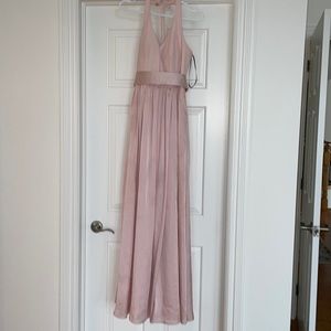 White by Vera Wang pink bridesmaid dress. Size 2
